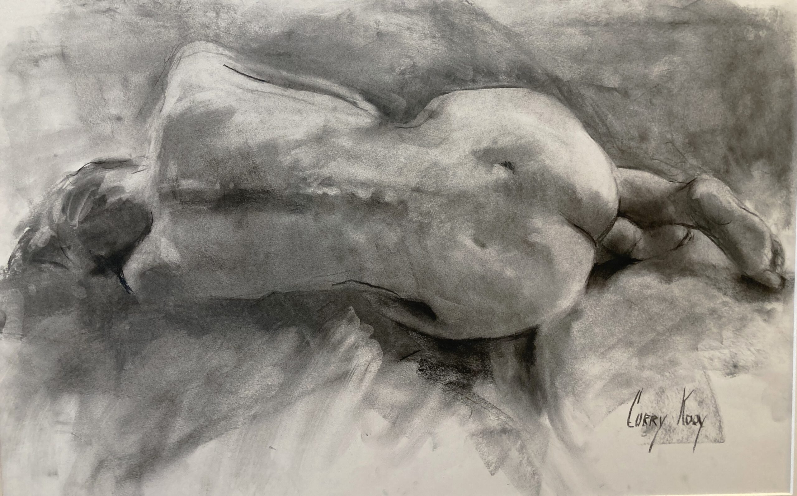 rug houtskool 70 x 45 cm